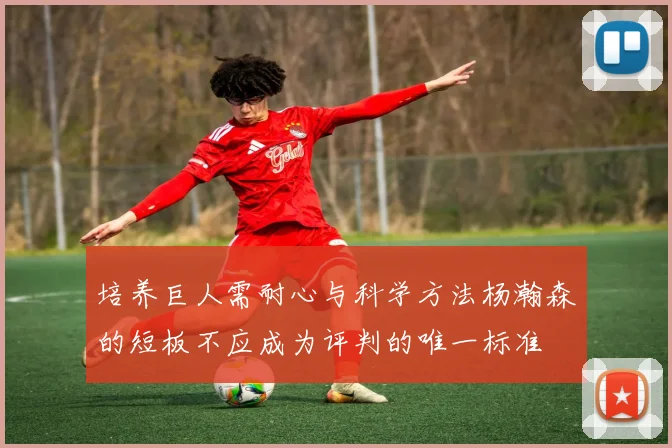 培养巨人需耐心与科学方法杨瀚森的短板不应成为评判的唯一标准